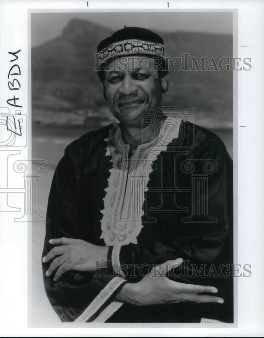 1995 Press Photo Abdullah Ibrahim Pianist and Composer Cleveland Museum of Art - Historic Images