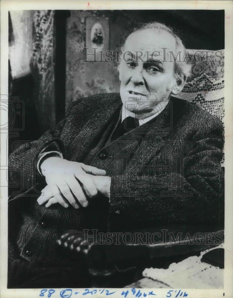 1978 Press Photo Barnard Hughes stars in Tony Award Winning Play DA - cvp20940 - Historic Images