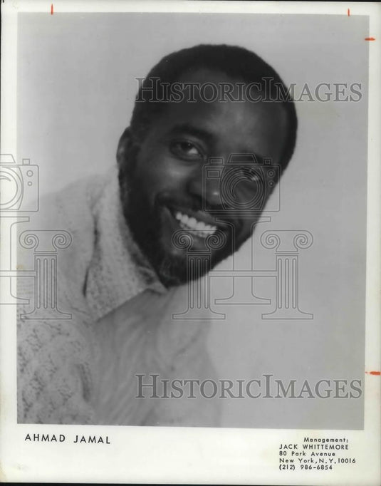 Press Photo Admad Jamal - cvp20456 - Historic Images
