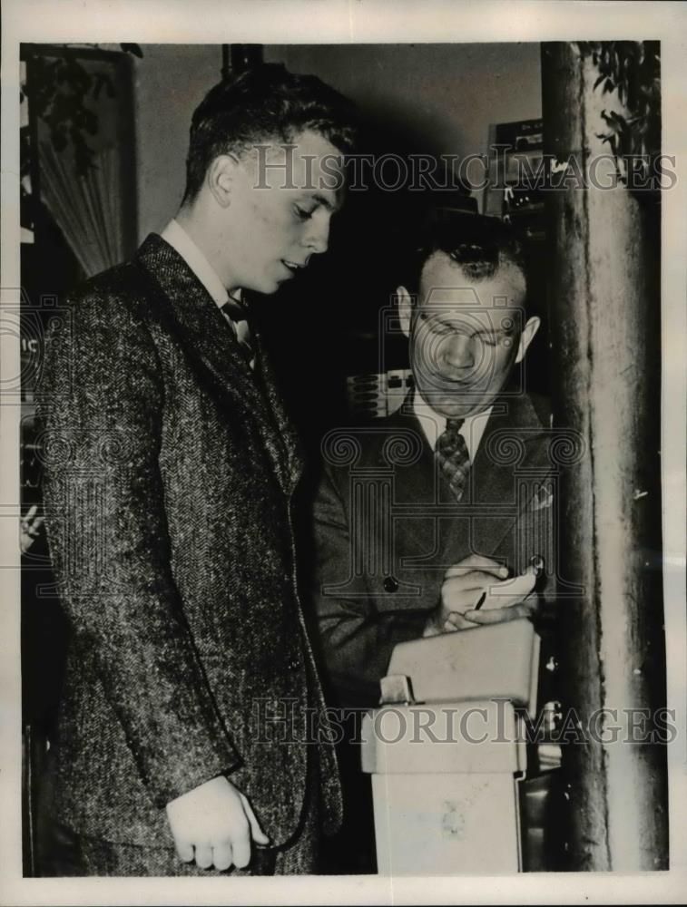 1938 Press Photo Atlanta GaGa Tech students Henry - Historic Images