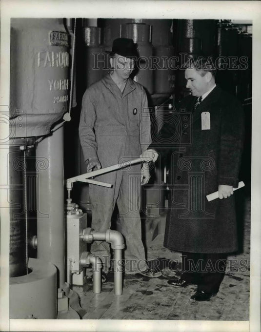 1941 Press Photo Rep. John M. Costello, member of the House Military Affairs - Historic Images