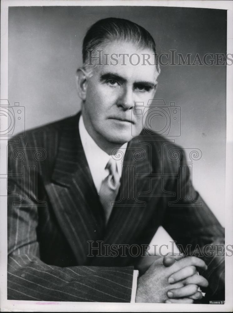 1953 Press Photo Joseph C. McGarraghy, Dwight D Eisenhower Inauguration Chairman - Historic Images