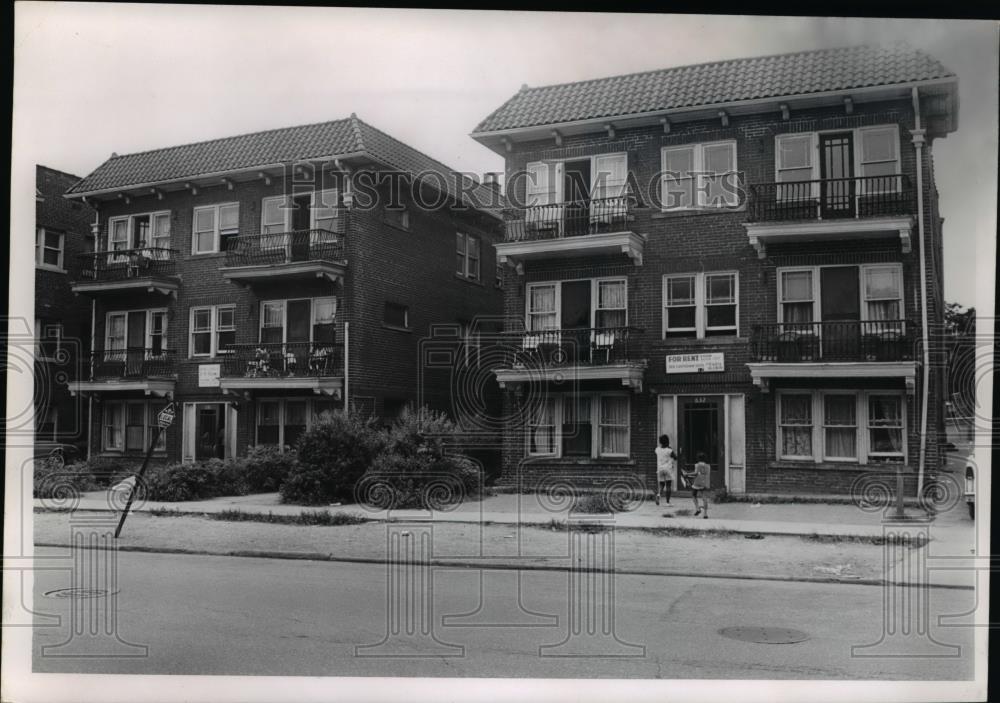 1966 Press Photo Homes at Lakeview - Historic Images