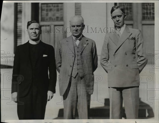 1934 Press Photo Dr Robert A Millikan noted physicist and Preseident of the - Historic Images