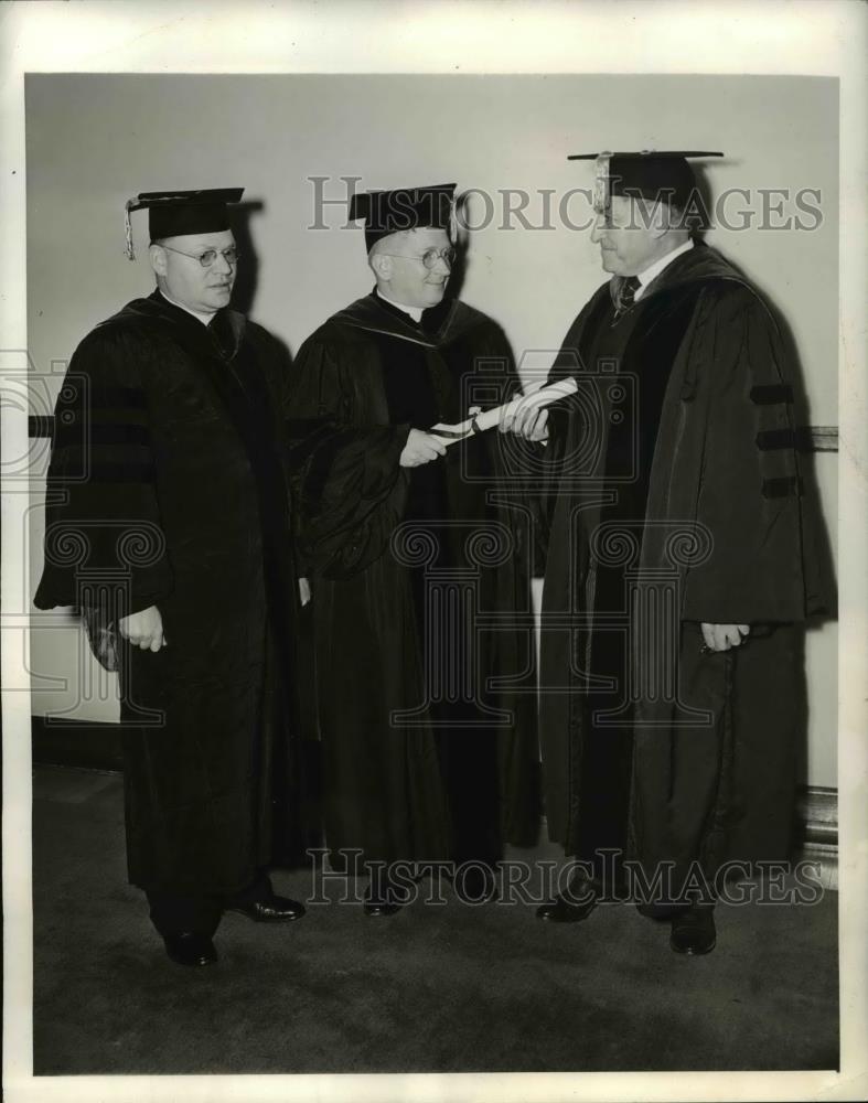 1941 Press Photo The very reverend Edward V Stanford president of Villanova - Historic Images