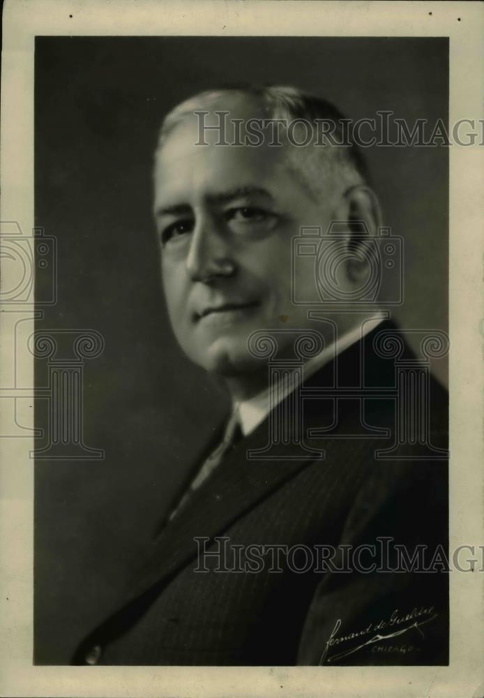 1926 Press Photo SW Straus, President of SW Straus Co. - Historic Images