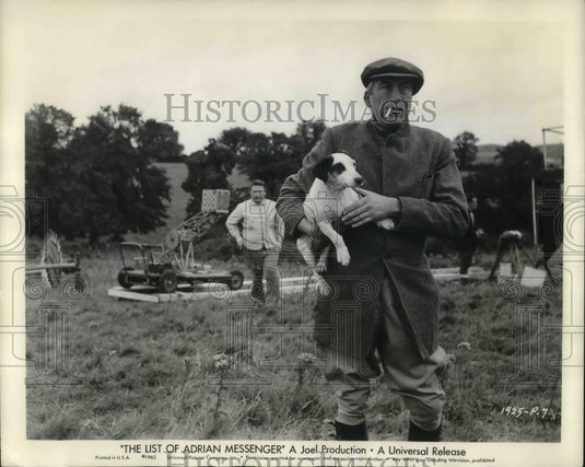 1963 Press Photo Director John Huston in "The List of Adrian Messenger" - Historic Images