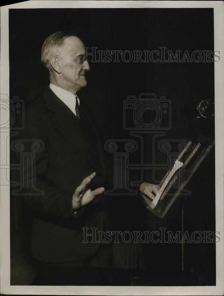 1935 Press Photo Rev A J Wright - Historic Images