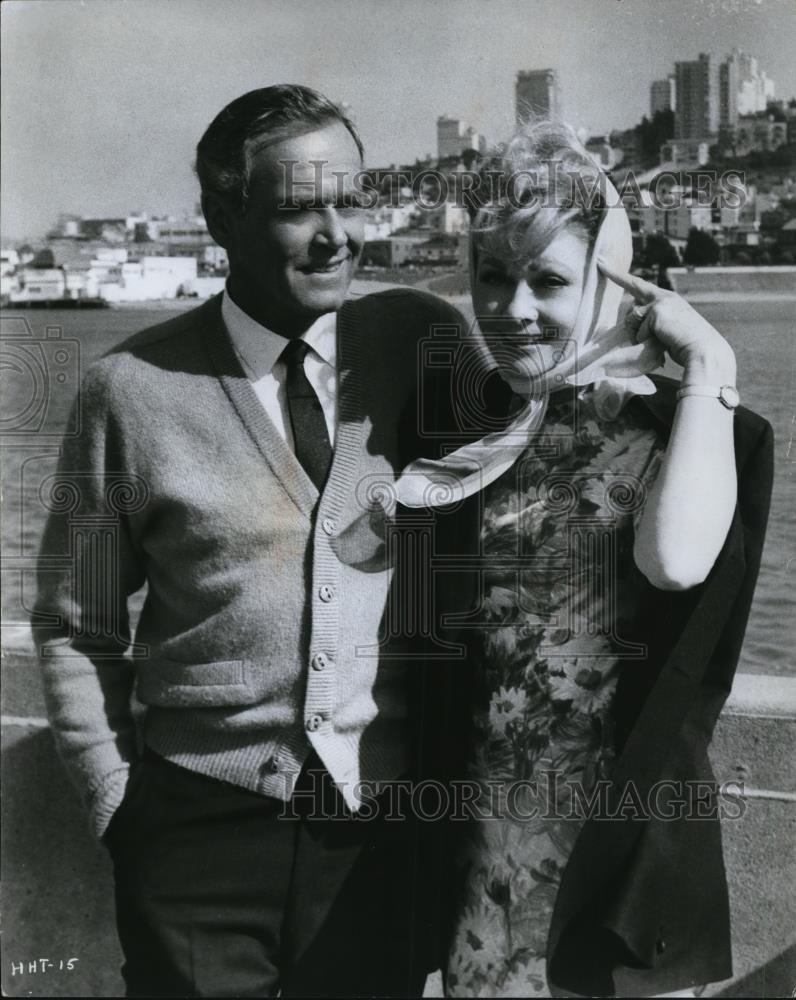 1968 Press Photo Lucille ball & Henry Fonda in Yours, Mine & Ours - cvp27558 - Historic Images