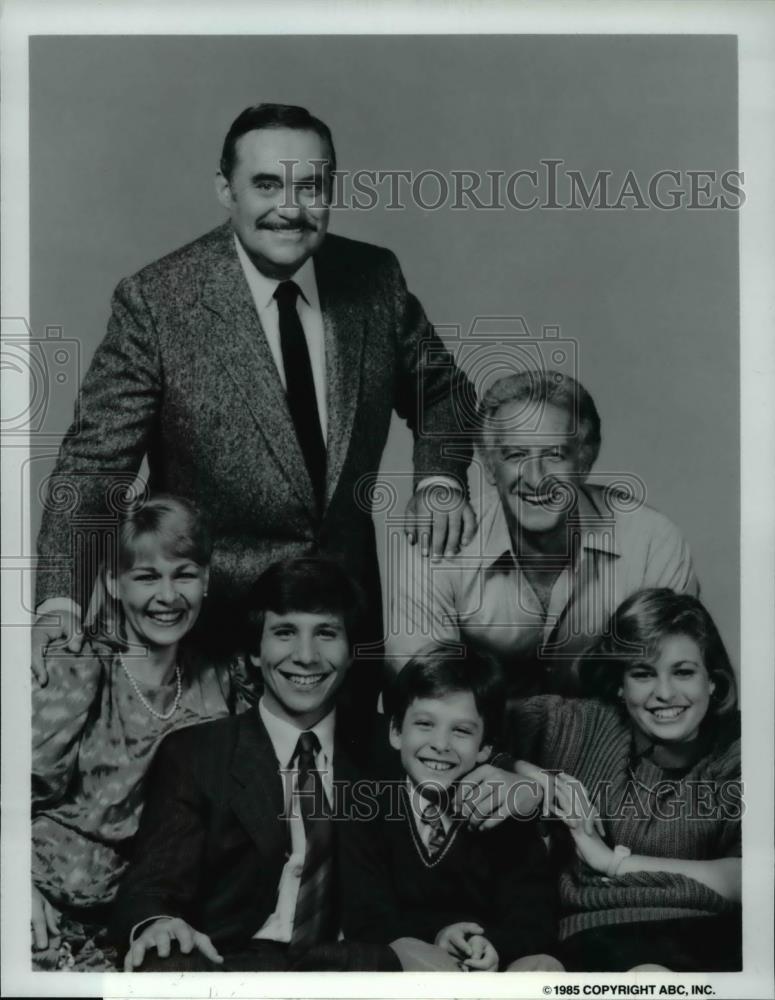 1958 Press Photo Cast of Mr. Belvedere - Historic Images