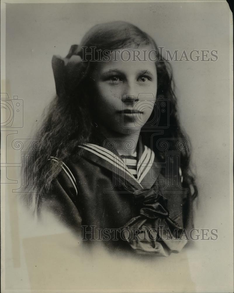 1931 Press Photo Marianna Pollak at the age of eleven - Historic Images