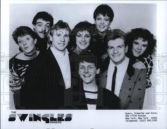 1967 Press Photo The Swingles Singers - cvp28711 - Historic Images