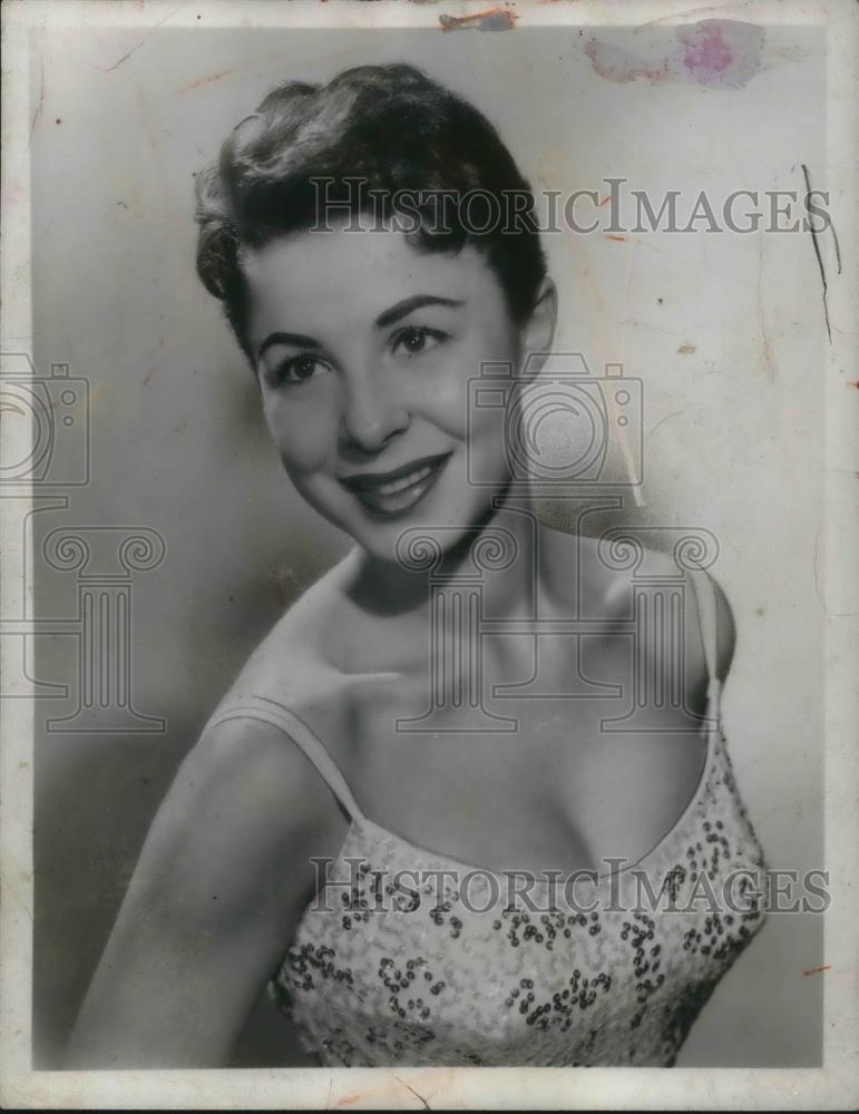 1956 Press Photo Eydie Gorme - cvp23339 - Historic Images
