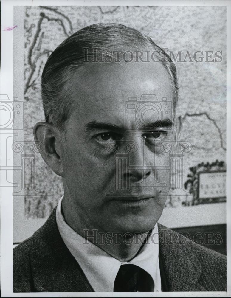 1968 Press Photo Harry Morgan in Dragnet 1968 - Historic Images