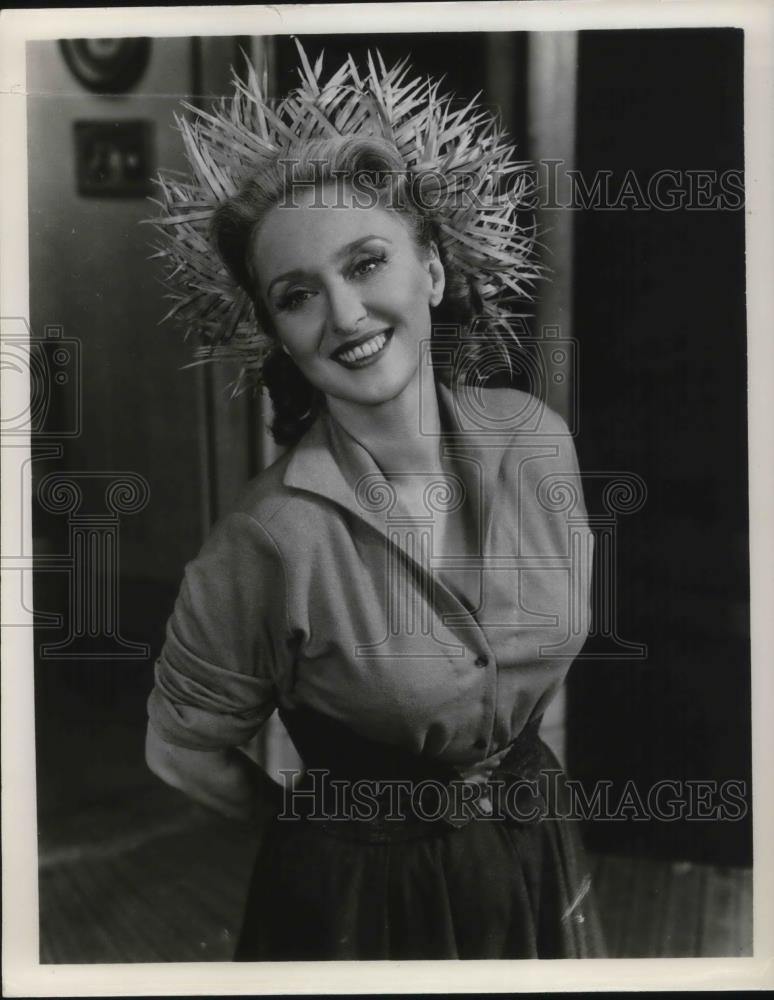 1967 Press Photo Celeste Holm in Invitation to a March - cvp24050 - Historic Images