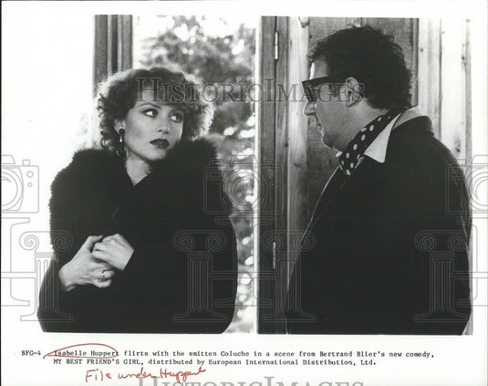 1967 Press Photo Isabelle Huppert in MY BESTFRIEND'S GIRL - cvp26121 - Historic Images