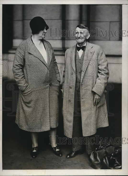 1931 Press Photo Capy. Charles W. Lockwood, lone survivor of the famous - Historic Images