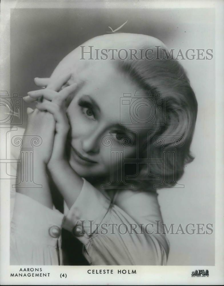 1967 Press Photo Celeste Holm in Mame - cvp24057 - Historic Images