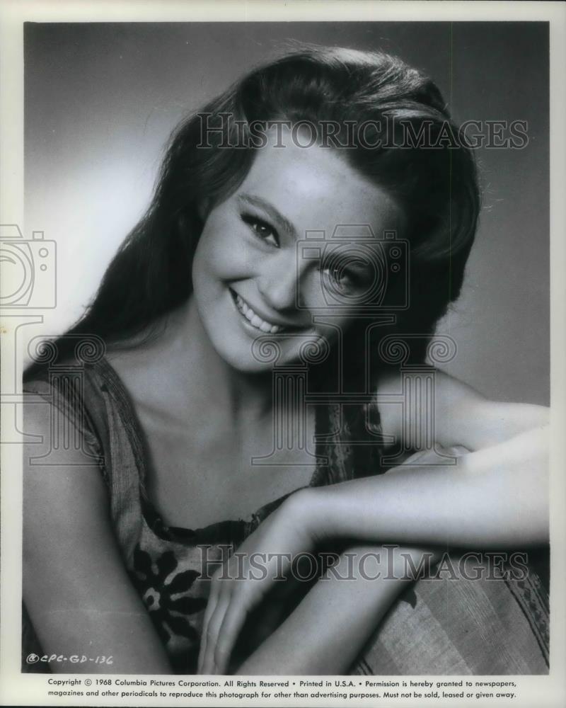 1968 Press Photo Katharine Houghton in the picture - cvp21736 - Historic Images