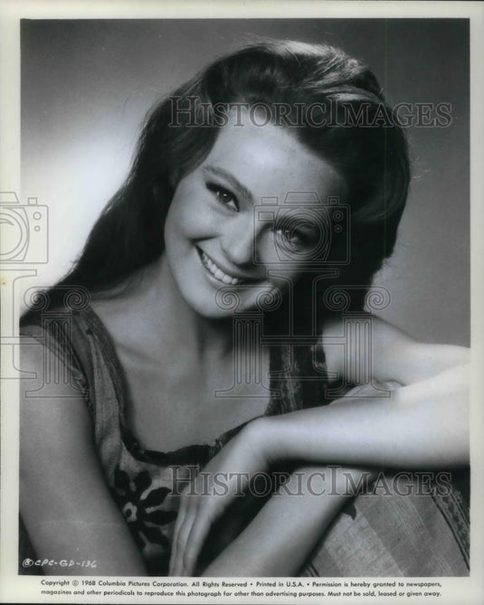 1968 Press Photo Katharine Houghton in the picture - cvp21736 - Historic Images