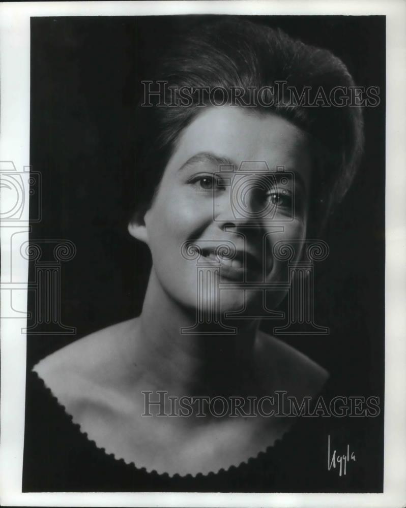 1969 Press Photo Birgit Finnila, a contralto opera singer - cvp21654 - Historic Images