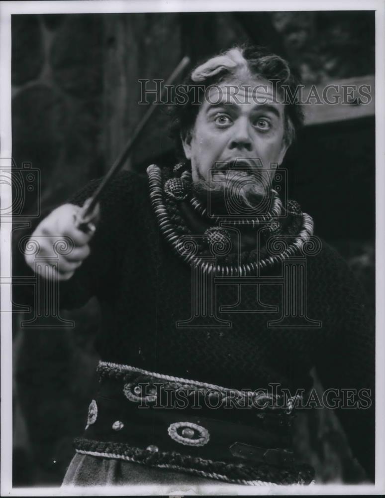 1961 Press Photo Pat Hingle stars in MacBeth American Shakespeare Festival - Historic Images