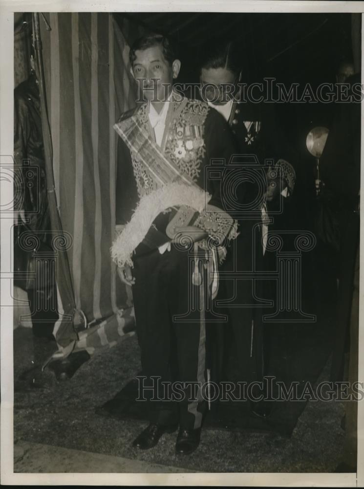 1935 Press Photo Hirosi Saito, Japanese Ambassador to the United States - Historic Images