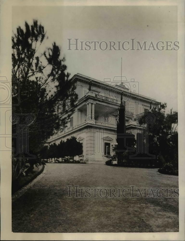 1923 Press Photo Estate of the Wife of Ex-Kaiser Wilhelm of Germany - Historic Images
