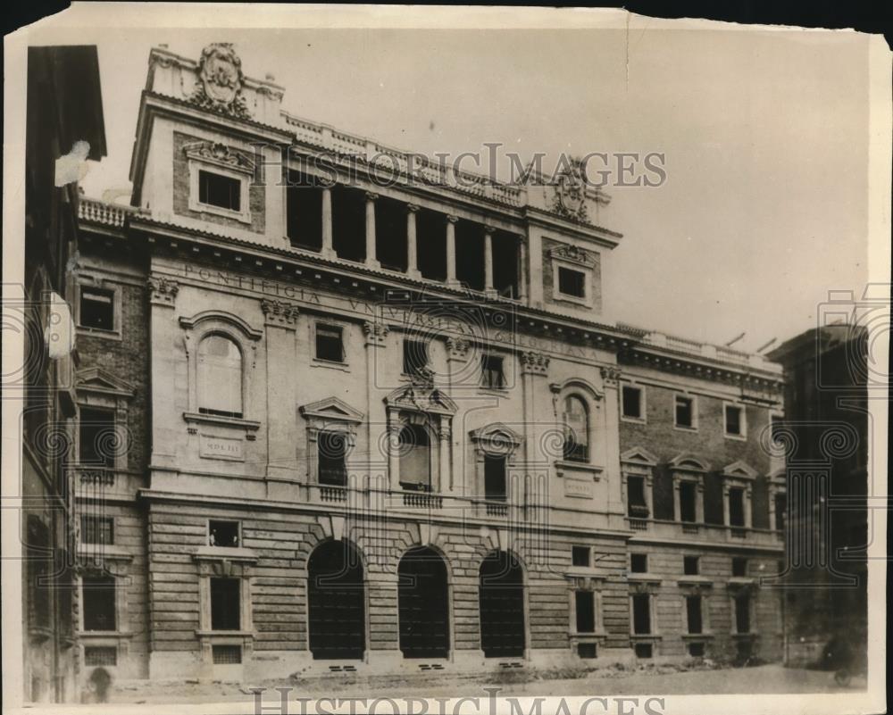 1930 Press Photo The New Pontificial Gregorian University at Rome - Historic Images