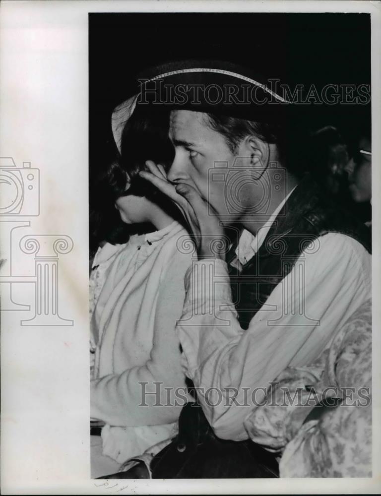 1966 Press Photo man dressed in colonial clothes for Spirit of 66 event - Historic Images