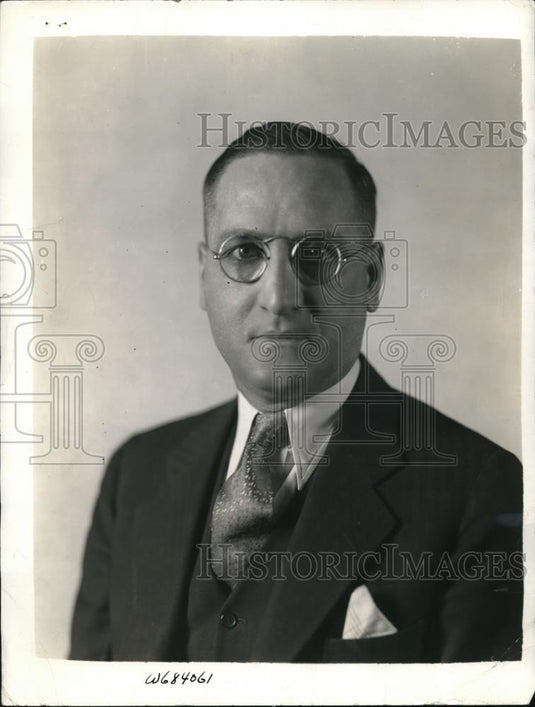 1943 Press Photo Wash DCJohn Forbes Chief Gen Production Bureau of Mines - Historic Images