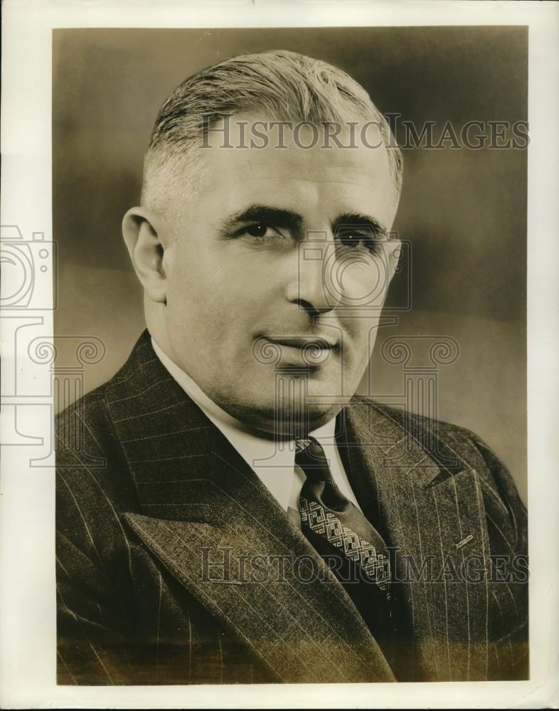 1940 Press Photo T.W. Moss, Director of Truck Sales, Dodge Division,Chrysler Co - Historic Images