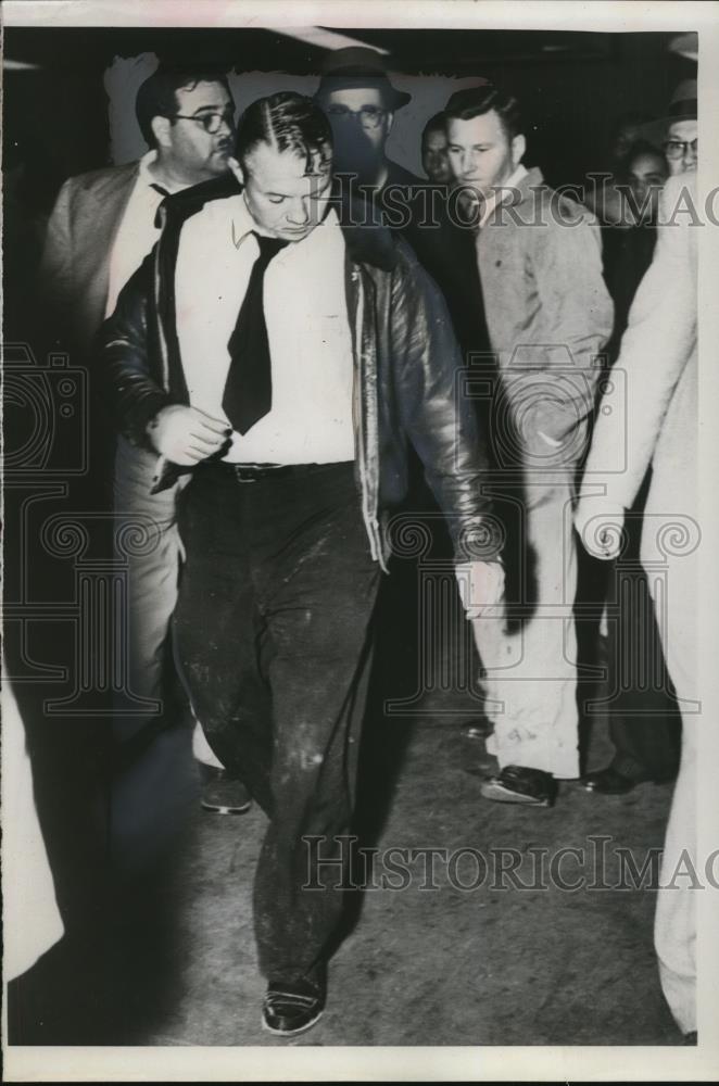 1953 Press Photo Capt Cecil Foxworth, Pilot of Eastern Airlines&#39; Crashed Plane - Historic Images