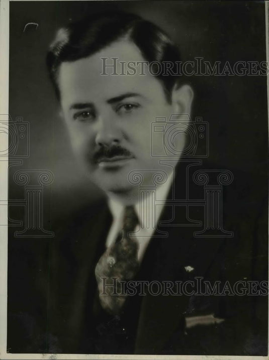 1931 Press Photo E.K. Fleming, accused of grand theft - Historic Images