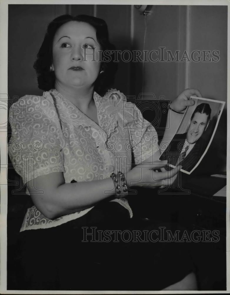 1941 Press Photo Mrs. Alice Crockett, former wife of a U.S. Colonel - Historic Images