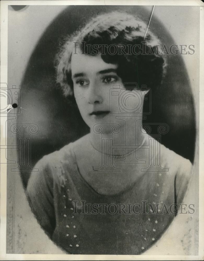 1930 Press Photo Miss Lilian MacDonald was burned to death by James Mitchell - Historic Images