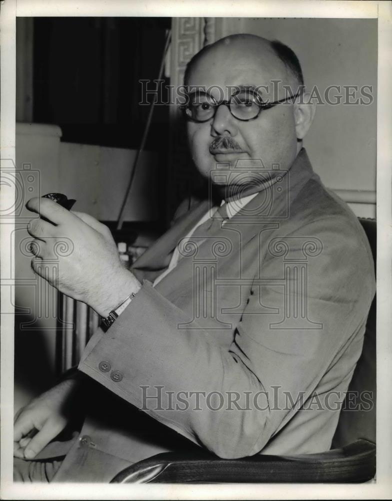 1944 Press Photo State Cordell Hull Economist and Advister Leo Posvolsky - Historic Images