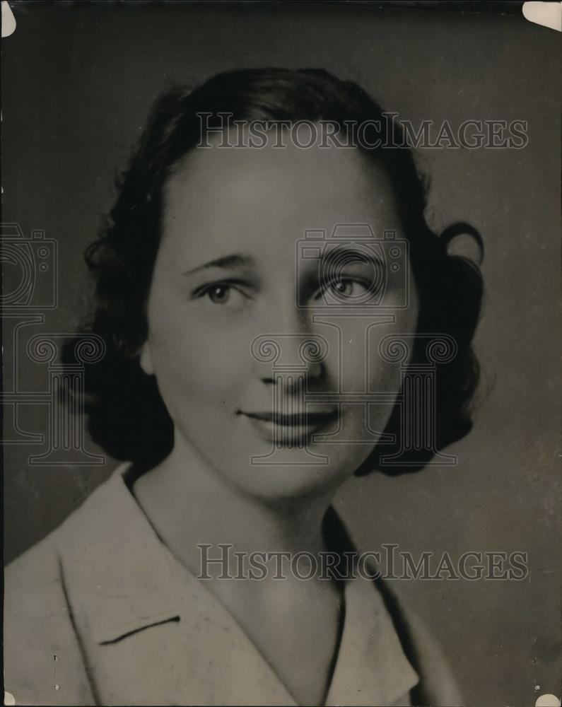 1935 Press Photo Dorothy Brown Toledo Ohio HS girl found beaten dead - Historic Images