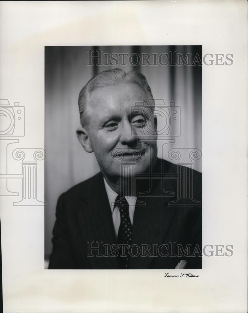 1955 Press Photo Percy R Keller VP Railway Sales - Historic Images