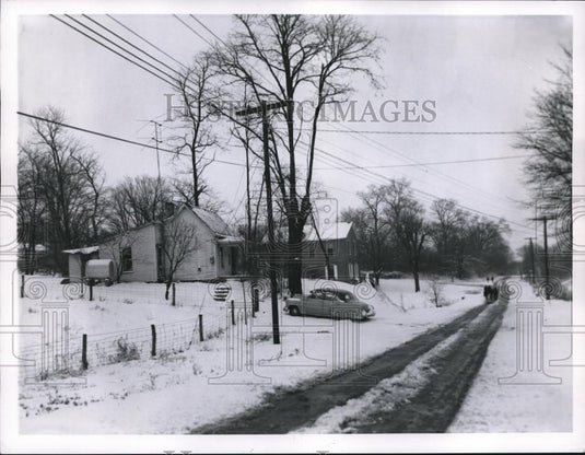 1956 Press Photo Exterior view of Lincoln Negro School - Historic Images