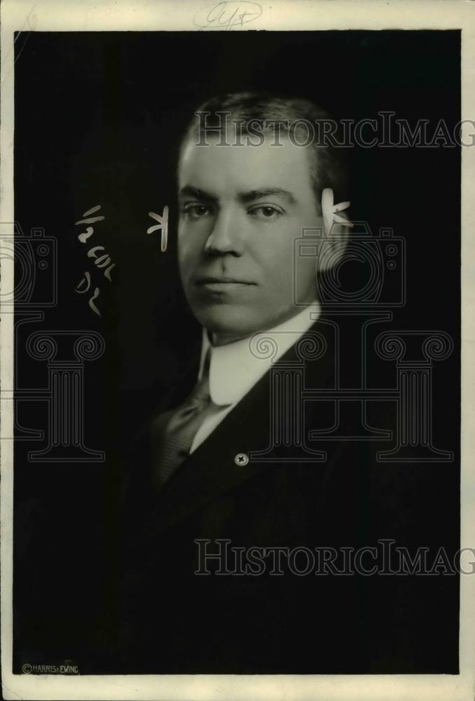 1921 Press Photo Eliot Wadsworth, warhead of the American Red Cross - Historic Images