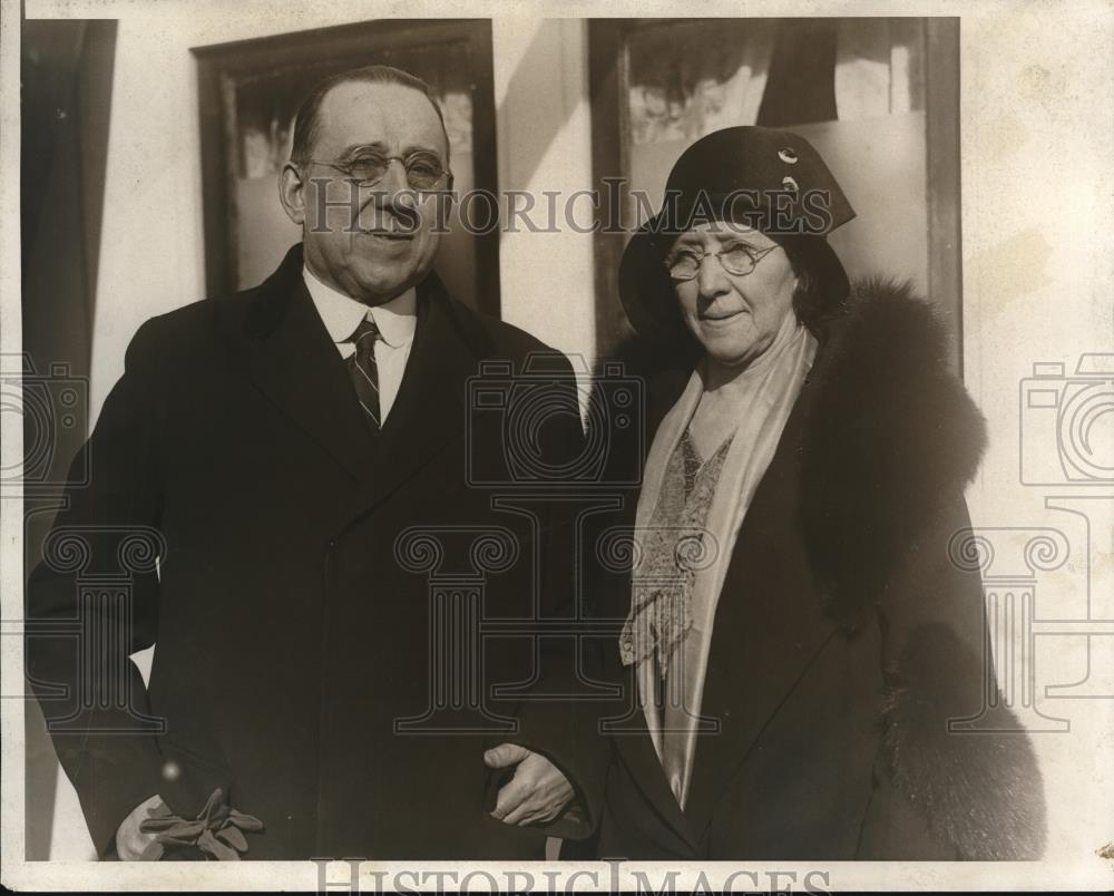 1930 Press Photo Dr. and Mrs. W.E. Chenery of Boston - Historic Images