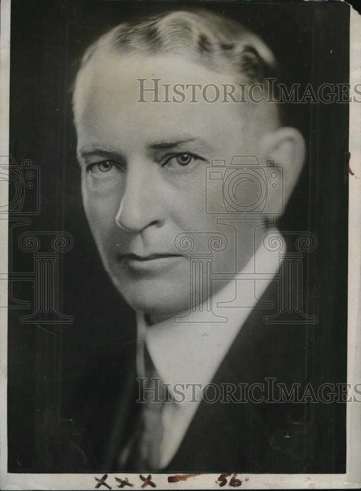 1934 Press Photo Dr. A. Ross Hill candidate for Mayor of Kansas City - Historic Images