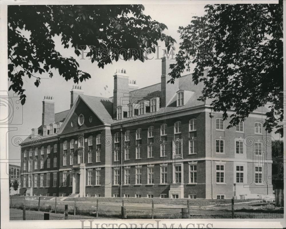 1940 Press Photo Urbana Ill Natural Resource Bldg at University of Ill - Historic Images