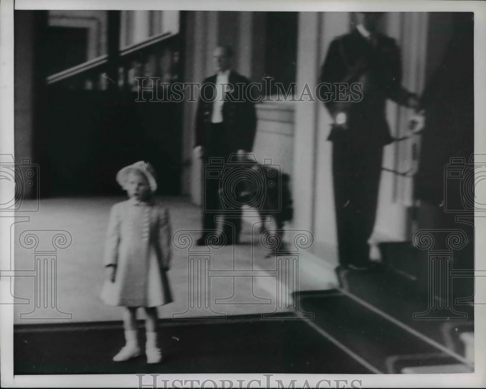 1954 Press Photo Princess Ann of England - Historic Images