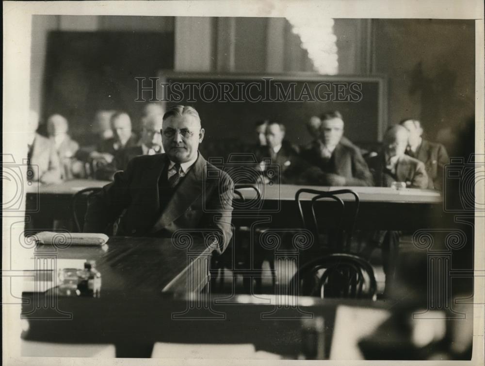 1930 Press Photo E.G. Seubert, Standard Oil Company president - Historic Images