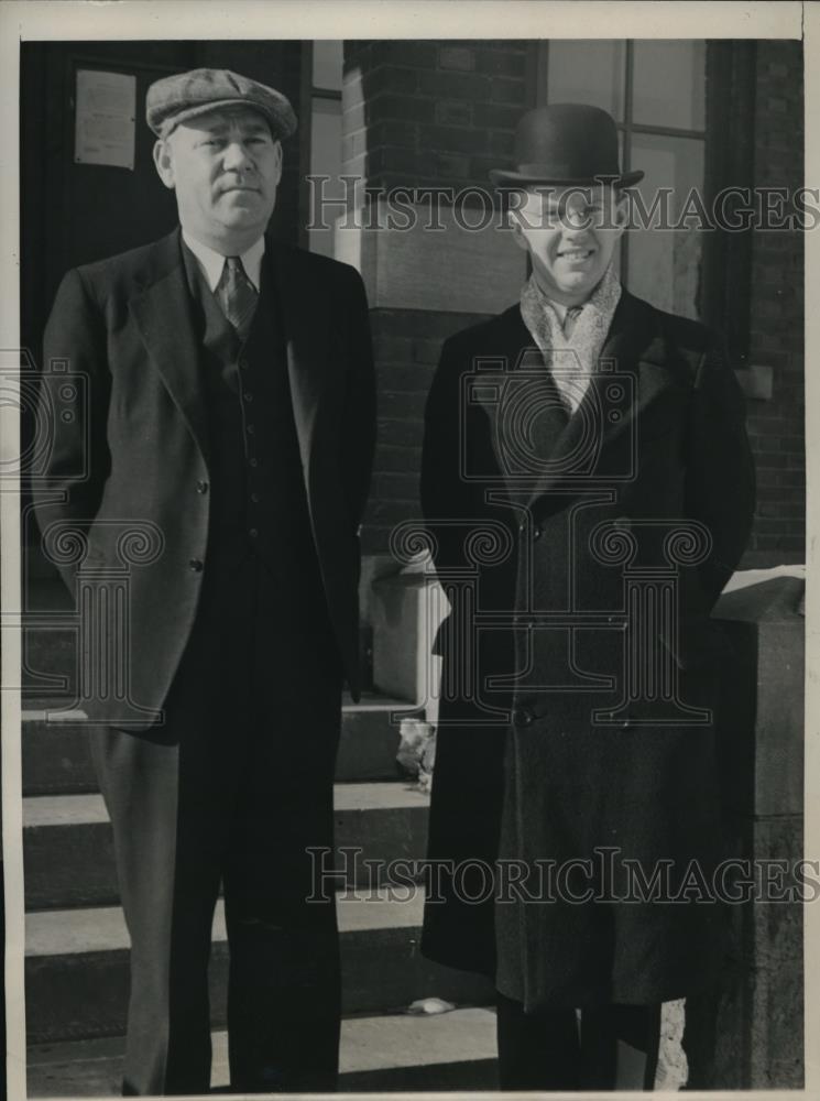 1941 Press Photo Rev.Winslow Wilson Of Minn. in Prison for Draft Evasion. - Historic Images