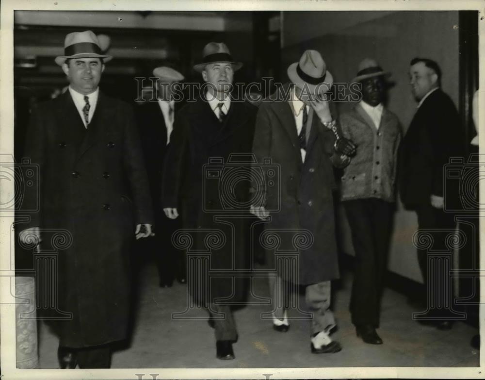 1936 Press Photo James J. O&#39;Shea, accuses White Slaver brought to Federal Court - Historic Images