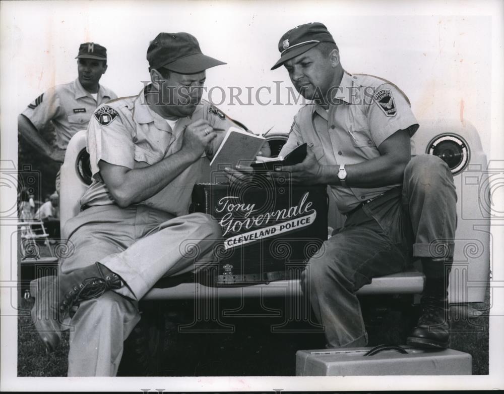 Tony Governale & Jim Toth at team shooting matches 1961 Vintage Press ...