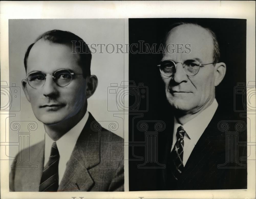 1941 Press Photo New York Professor Roger Williams medal discovery Panthoyenic - Historic Images